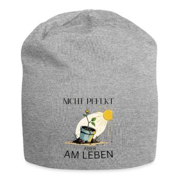 Growing arborvitae in flower pot - Jersey Beanie - heather grey - Front