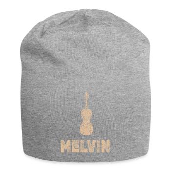 Bratsche Melvin - Jersey-Beanie - Grau meliert - Vorne