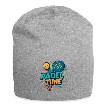 Padel Time Farbexplosion - Jersey-Beanie - Grau meliert - Vorne