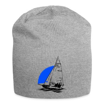 RS Feva XL Segelboot Jugend Segeln Jolle Regatta - Jersey-Beanie - Grau meliert - Vorne