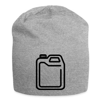 Kanister - Jersey-Beanie - Grau meliert - Vorne