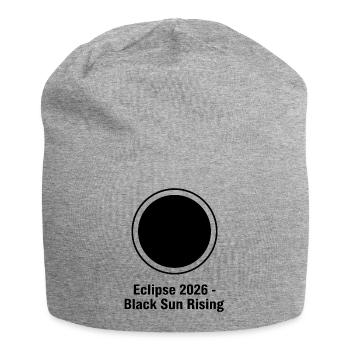 Eclipse 2026 Black Sun Rising - Jersey-Beanie - Grau meliert - Vorne