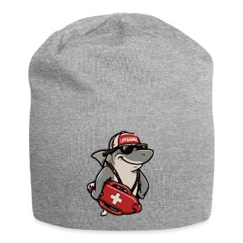 Requin sauveteur avec trousse de premiers secours - Bonnet en jersey - gris chiné - Devant