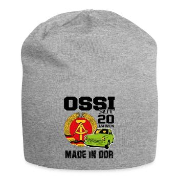 Geburtstag DDR Ossi Ost Produkt 20 Jahre - Jersey-Beanie - Grau meliert - Vorne