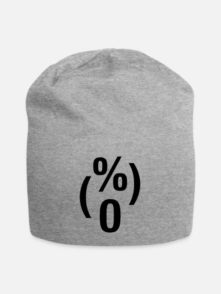Der Schrei - Edvard Munch - Jersey-Beanie - Grau meliert