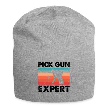 Conception de serrure de service de déverrouillage expert en serrure - Bonnet en jersey - gris chiné - Devant
