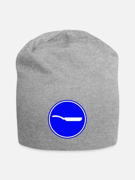Pfanne Icon - Jersey-Beanie - Grau meliert