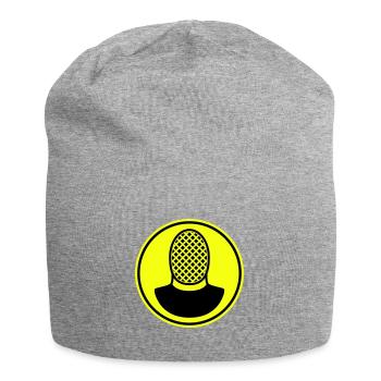 Masque d’escrime - Bonnet en jersey - gris chiné - Devant
