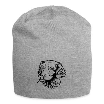 NOVA SCOTIA DUCK TOLLING RETRIEVER dogs Wilsigns - Jersey Beanie - heather grey - Front