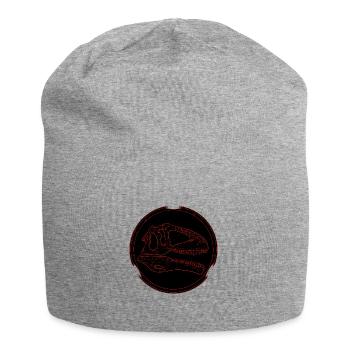 Giganotosaurus Fossil - Jersey-Beanie - Grau meliert - Vorne