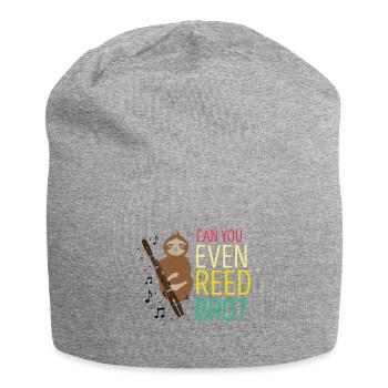 Bassoonist design for woodwind orchestra - Jersey Beanie - heather grey - Front