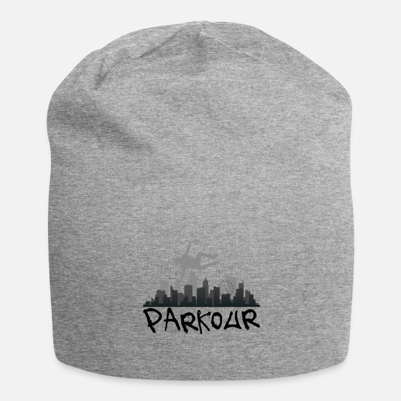Parkour Freerunning Gift Hobby - Bonnet en jersey - gris chiné