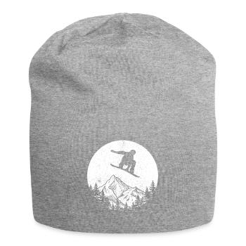 Conception de tricks de snowboard pour les snowboardeurs freestyle - Bonnet en jersey - gris chiné - Devant