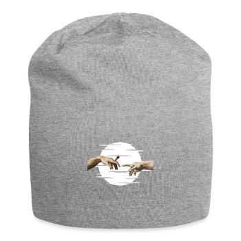 Michelangelo Pass the joint Weed Druffi Trippy - Bonnet en jersey - gris chiné - Devant