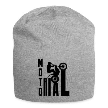 Moto Trial News - Trial Bike Rider - Jersey Beanie - heather grey - Front