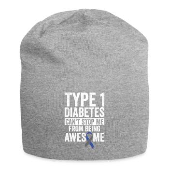 T1d Fantastisch Kann Nicht Aufhören - Bewusstsein - Jersey-Beanie - Grau meliert - Vorne