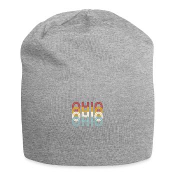 US 70s Retro State Vintage Ohio - Jersey Beanie - heather grey - Front