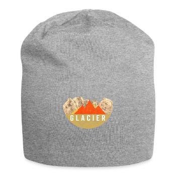 Grape harvest - Glacier National Park - Jersey Beanie - heather grey - Front