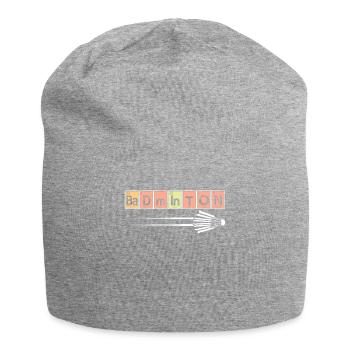 Badminton-Spieler-Sport-Chemie - Jersey-Beanie - Grau meliert - Vorne
