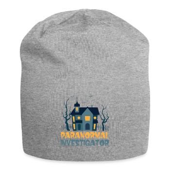 Geisterjäger und paranormaler Ermittler - Jersey-Beanie - Grau meliert - Vorne