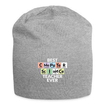 Bester Informatiklehrer Aller Zeiten - Jersey-Beanie - Grau meliert - Vorne