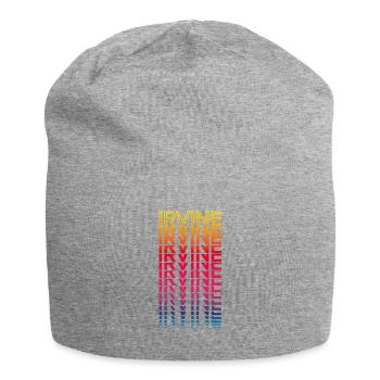 Retro Nostalgic USA City - Rainbow Irvine - Jersey Beanie - heather grey - Front