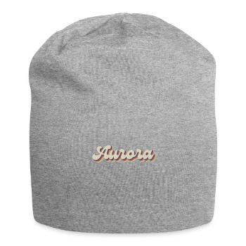 Nostalgic 70s USA City - Vintage Aurora - Jersey Beanie - heather grey - Front