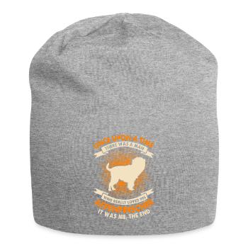 Il était une fois - Affenpinscher - Bonnet en jersey - gris chiné - Devant