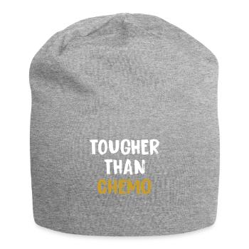 Härter Als Chemotroschenkrebs - Jersey-Beanie - Grau meliert - Vorne