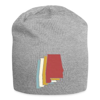 US-Bundesstaat - Vintage Karte Alabama - Jersey-Beanie - Grau meliert - Vorne
