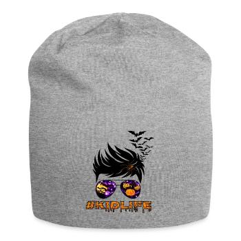 Kid Life Halloween - Bonnet en jersey - gris chiné - Devant
