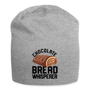 Lustiger Brotbacken-Bäcker - Jersey-Beanie - Grau meliert - Vorne