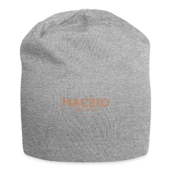 Brazil City Coordinates - Maceio - Jersey Beanie - heather grey - Front
