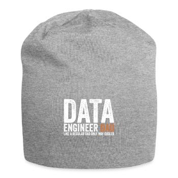 Papa - Ingénieur Données - Bonnet en jersey - gris chiné - Devant