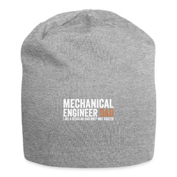 Père - Ingénieur en mécanique - Bonnet en jersey - gris chiné - Devant
