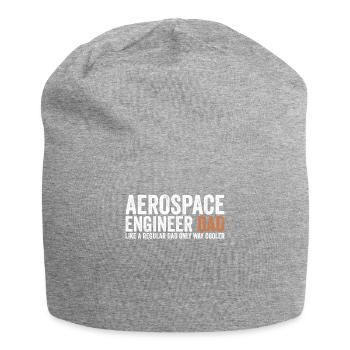 Père - ingénieur aérospatial - Bonnet en jersey - gris chiné - Devant