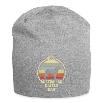 Meilleur père chien - Bouvier australien - Bonnet en jersey - gris chiné - Devant