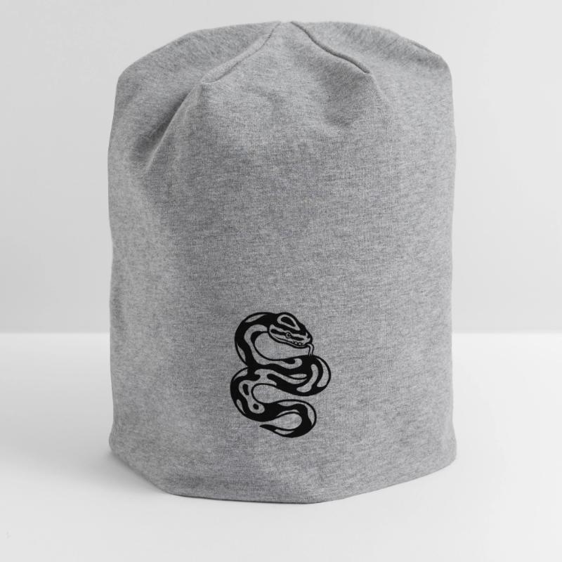 Serpent python puffer Bonnet en jersey
