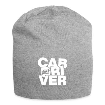Beruf Job Arbeit - Taxifahrer - Jersey-Beanie - Grau meliert - Vorne