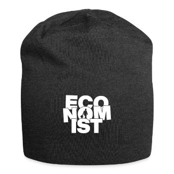 Economy Profession Job Work - Economist - Jersey Beanie - charcoal grey - Front