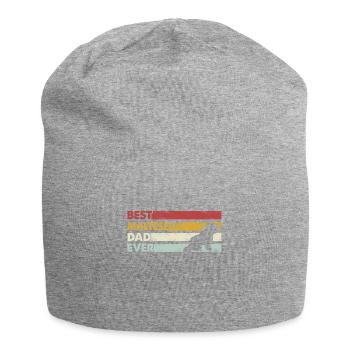 Meilleur père de tous les temps - Maltais - Bonnet en jersey - gris chiné - Devant