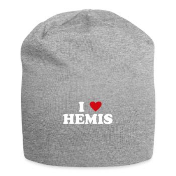 Heart National Park India - I Love Hemis - Jersey Beanie - heather grey - Front