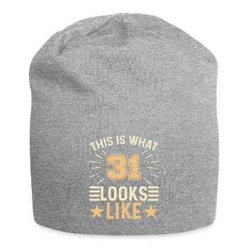 On dirait - 31 ans 31e anniversaire - Bonnet en jersey - gris chiné - Devant