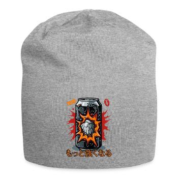 Get Stronger with Stein Rock Energy Drink - Jersey Beanie - heather grey - Front