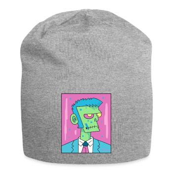 Successful Manager Zombie - Jersey Beanie - heather grey - Front