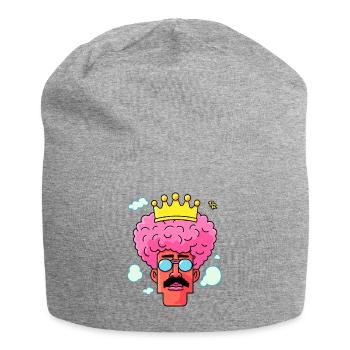 Der aktuelle queer Gay LGBTQ+ König Königin - Jersey-Beanie - Grau meliert - Vorne