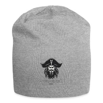 Team Pirate - Jersey Beanie - heather grey - Front