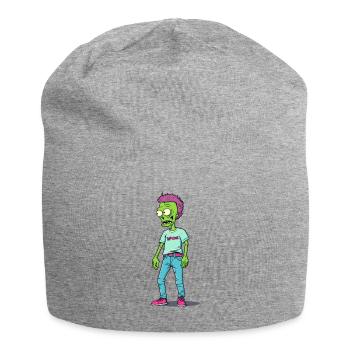 Just another fashion zombie - Jersey Beanie - heather grey - Front