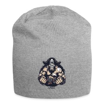 Lutteur musculaire fort : un pirate de la lutte - Bonnet en jersey - gris chiné - Devant