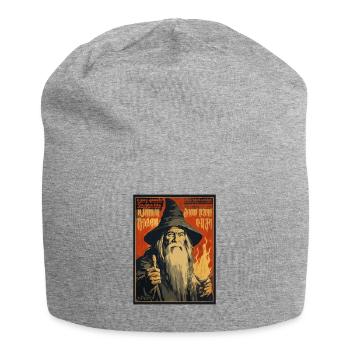 Parody for the Grey Mages Guild - Jersey Beanie - heather grey - Front